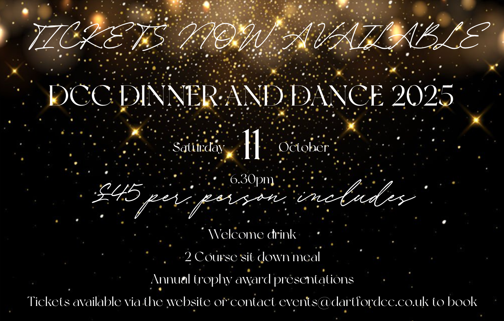 Dinner and dance 2025